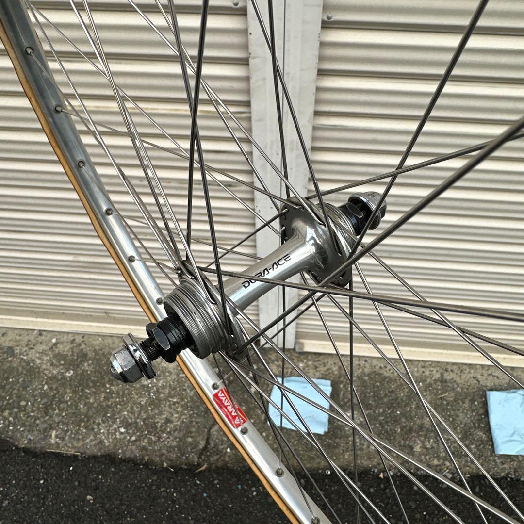 シマノ　デュラエース　アラヤ　njs 完組ホイール ゴールド シルバー ブラック