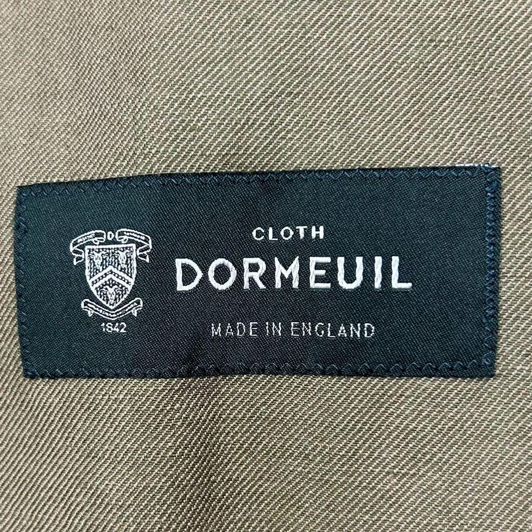 美品　トゥモローランド　ピルグリム　ダブルジャケット　リネンウール　カーキ　48