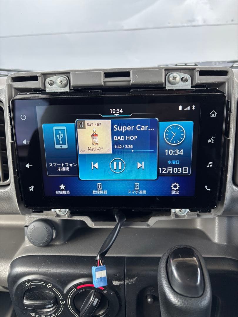 美品スズキ純正 クラリオン 7インチ ディスプレイオーディオ PS-4780S