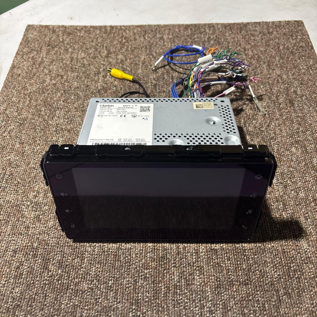 美品スズキ純正 クラリオン 7インチ ディスプレイオーディオ PS-4780S