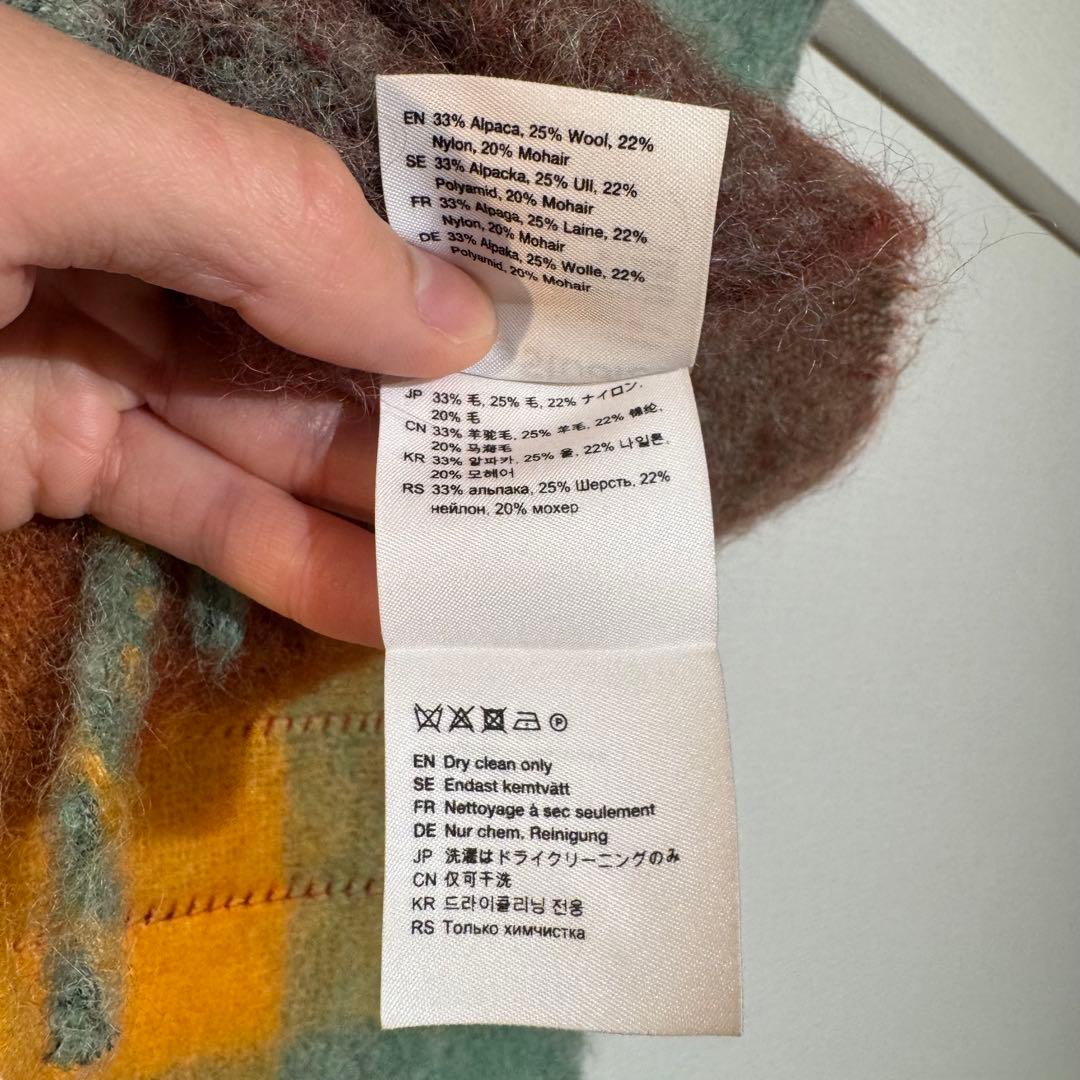 小物 Acne Studios / Multicolor Checked Scarf