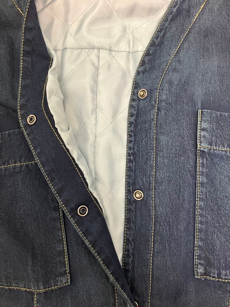 ayane 裏キルトダンガリージャケット