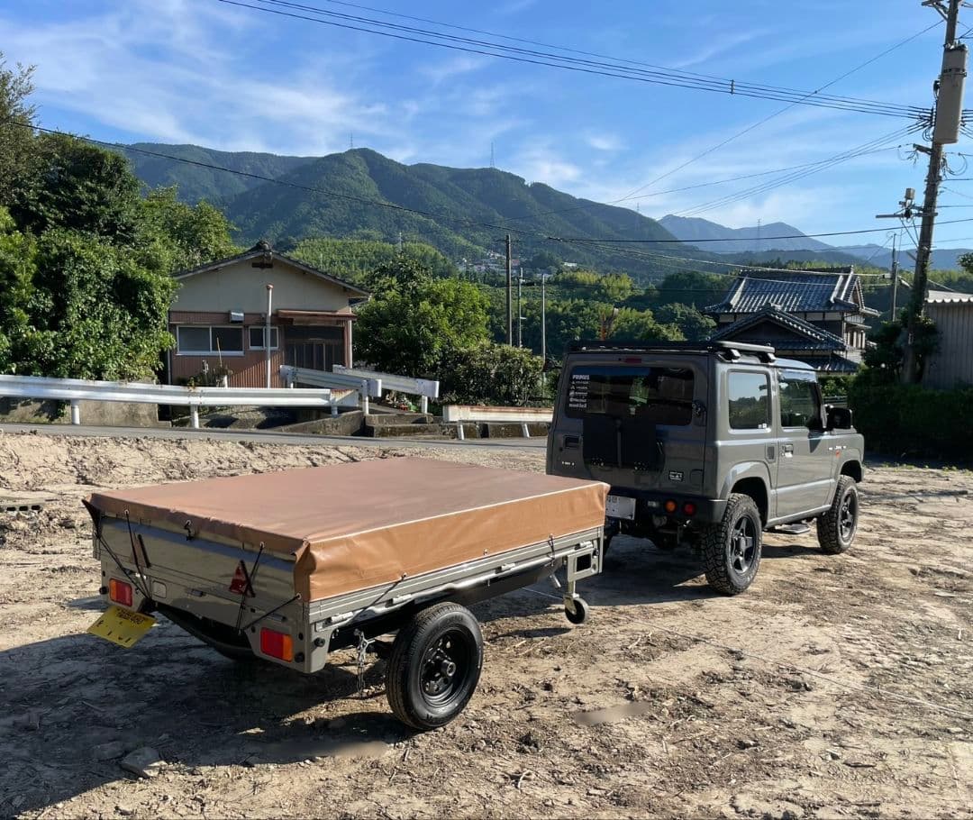 11月30日まで値下げ❗牽引免許の必要無い公認フルトレーラー