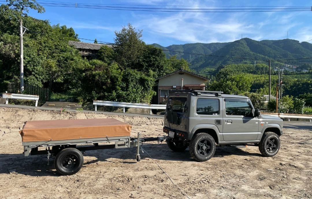 11月30日まで値下げ❗牽引免許の必要無い公認フルトレーラー