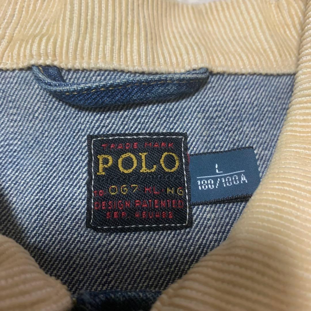正規品レア POLO Ralph Lauren ラルフローレン デニムジャケット