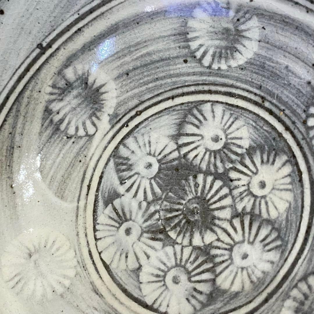 唐津焼作家　中里太亀　三島茶碗・刷け目・鉢　二客組　隆太窯　茶道具① 中里隆