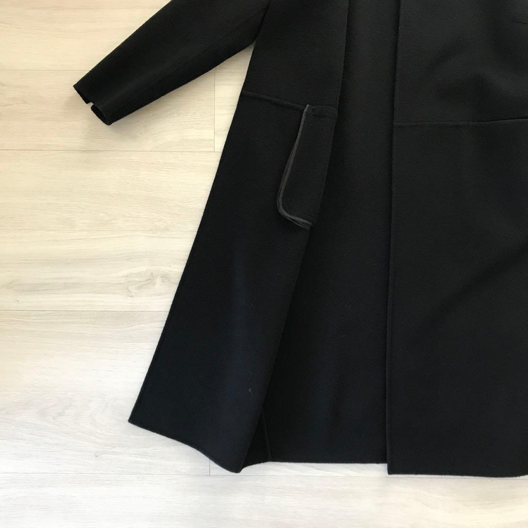 専用＊ドゥーズィエムクラス victorian リバーロング ノーカラーコート