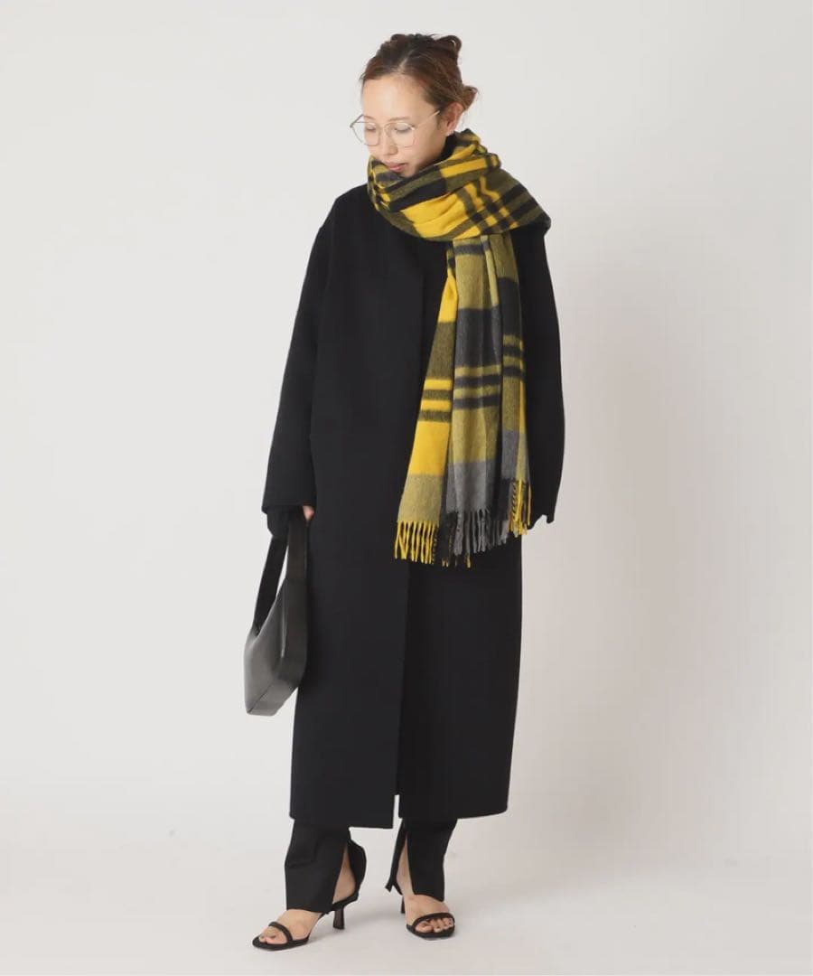 専用＊ドゥーズィエムクラス victorian リバーロング ノーカラーコート