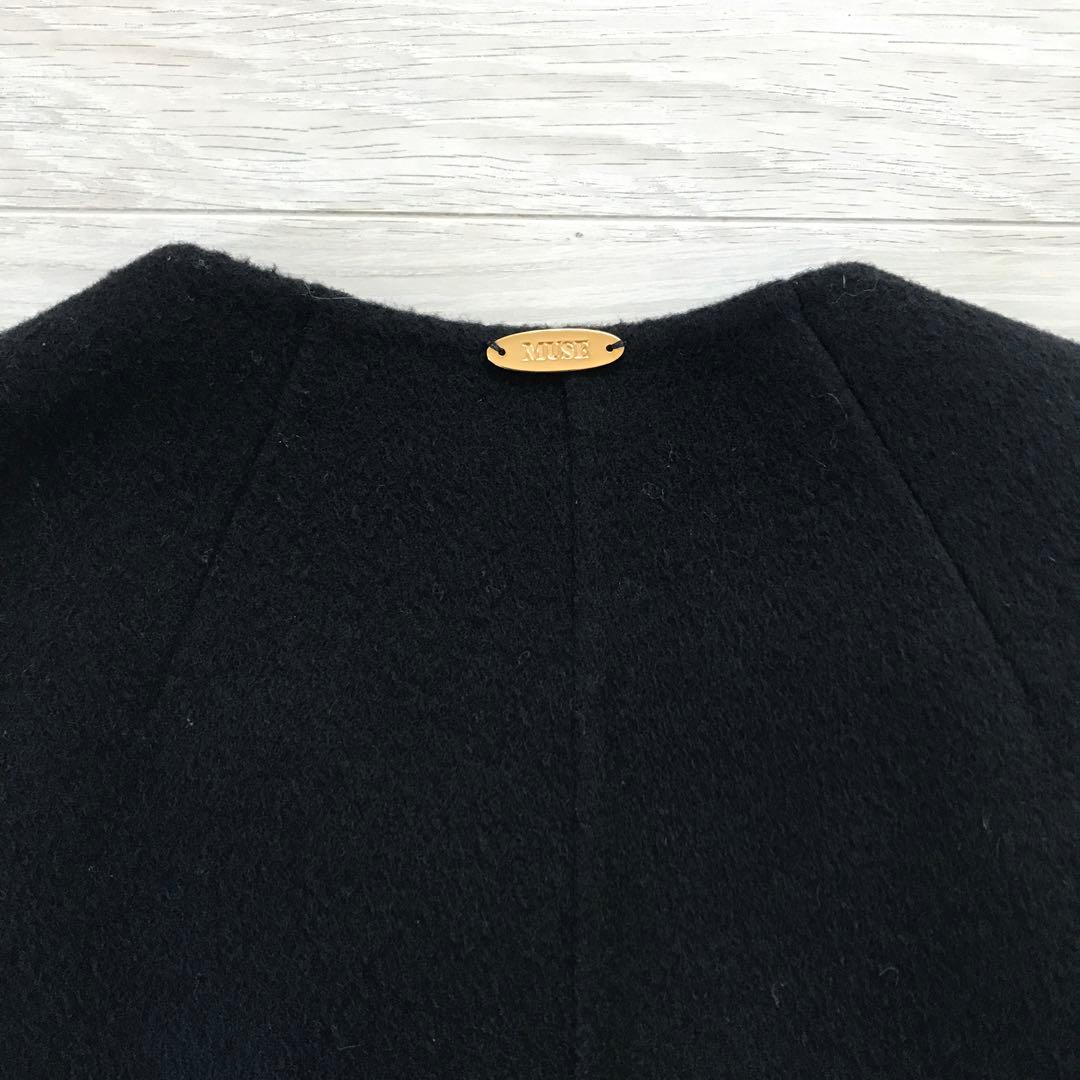 専用＊ドゥーズィエムクラス victorian リバーロング ノーカラーコート