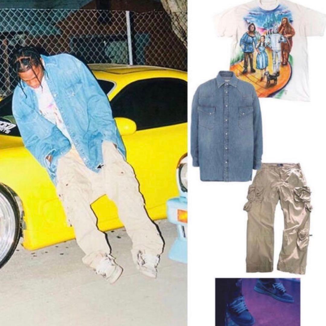 Travis Scott 着用 Vintage Ralph Lauren 32