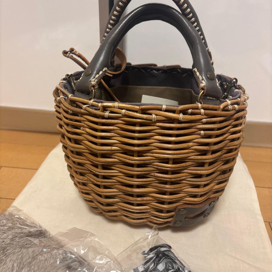 エバゴス　ebagos ショルダーバッグ　ブライドル ２本編み　ショルダー付き