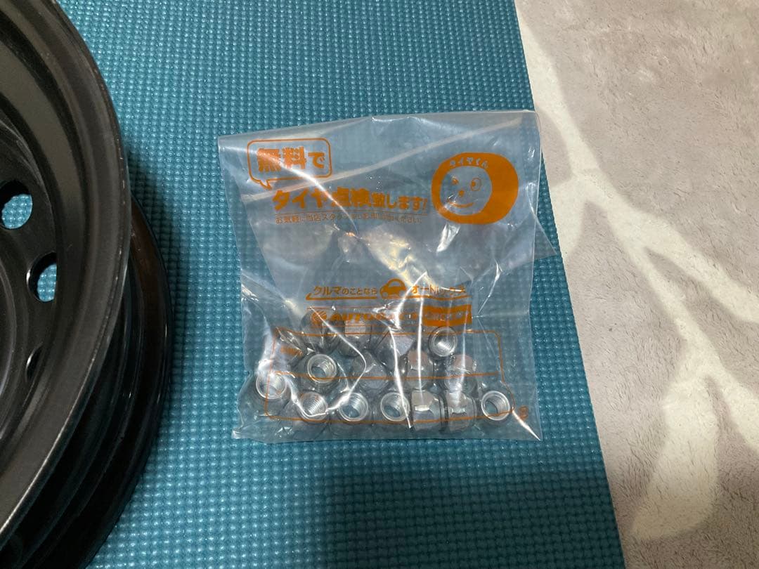 ダイハツ純正アトレー12インチ スチールホイール 4本　新車外し送料込ナット付属