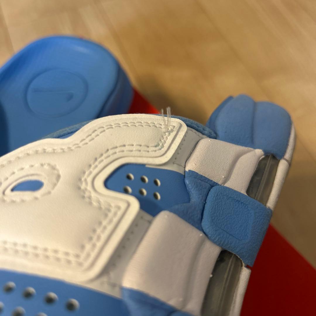 靴 Nike AIR MORE UPTEMPO SLIDE BLUEWHITE 29