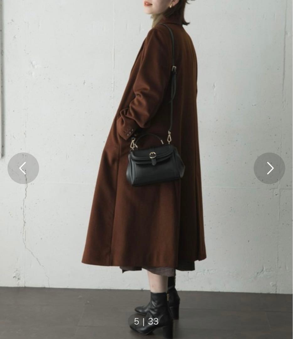 URBAN RESEACH ROSSO / カシミヤ混チェスターコート