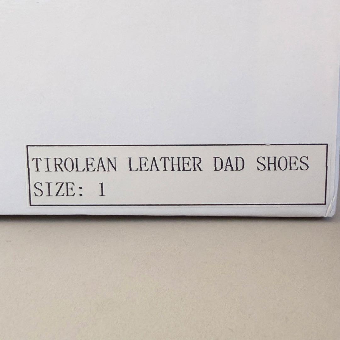 CTHY TIROLEAN LETHER DAD SHOES まとめ