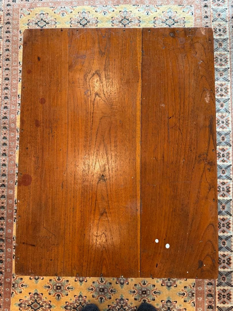 タイ・チェンマイ ヴィンテージ　ローテーブル(折りたたみ式)