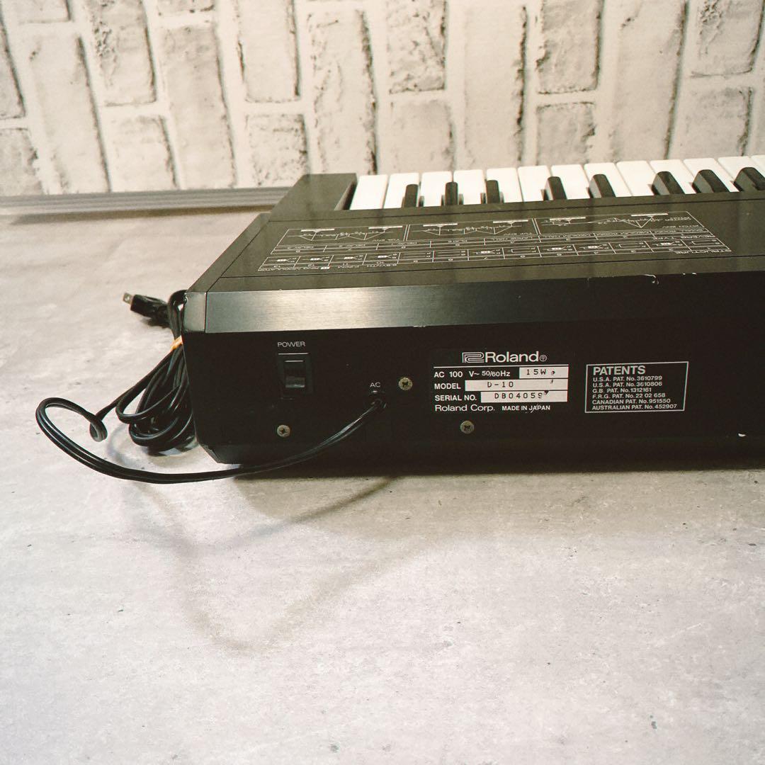 【音出し確認済】Roland D-10 シンセサイザー