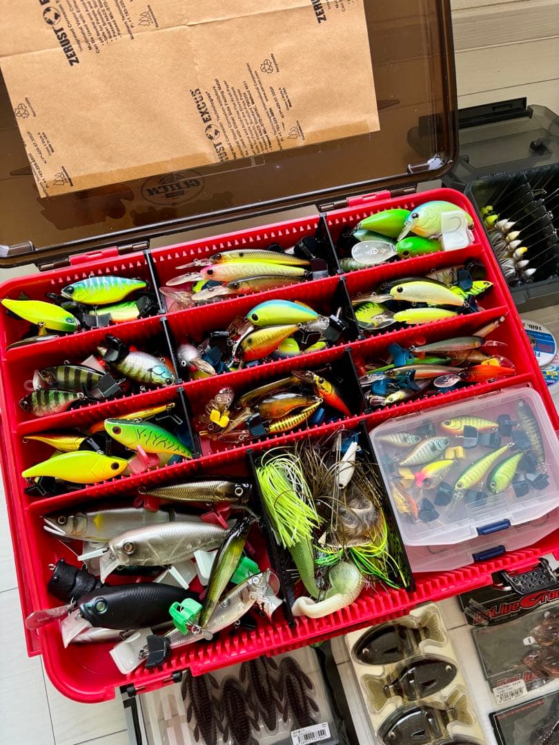 バス釣り引退大量セット　有名ブランド多数あり