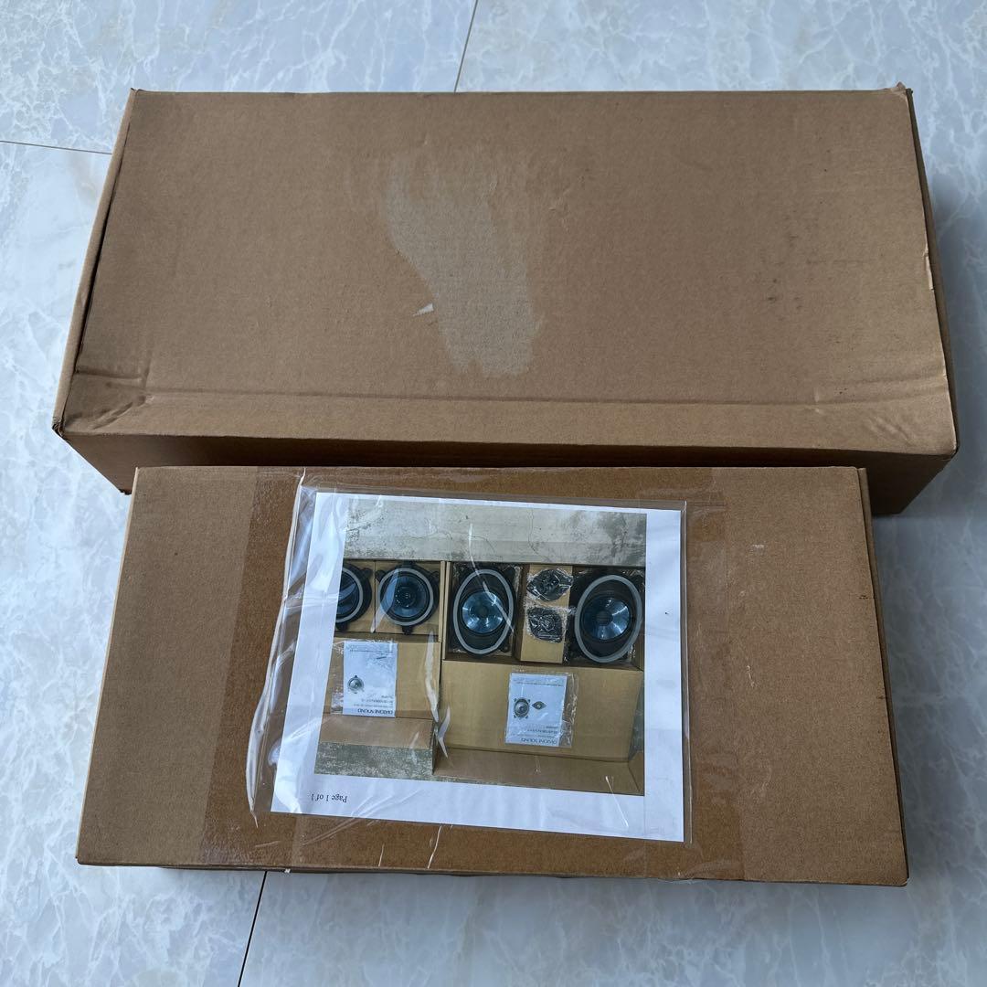 DIATONE SOUND コアキシャルスピーカーフロント、リアセット