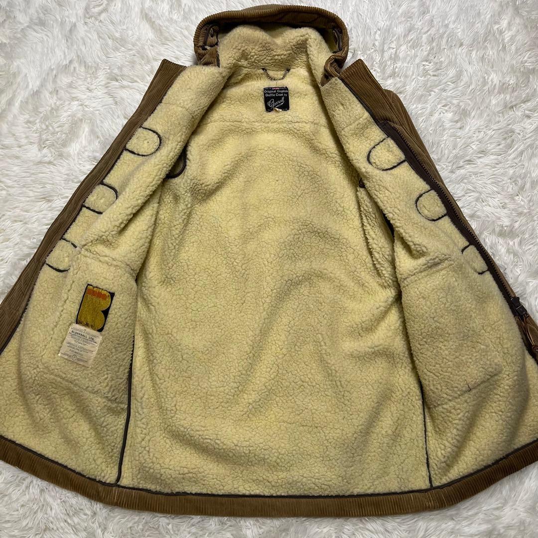 大きめ✨英国製✨グローバーオール　コーデュロイダッフルコート　L相当