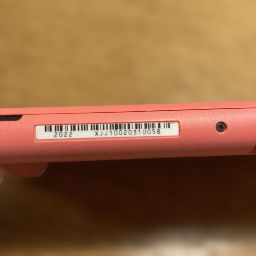 スイッチライト　コーラルピンク