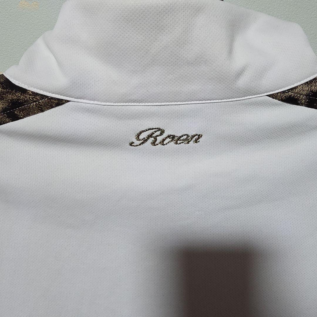 ロエン　Roen スワロフスキースカル　レオパード柄ライン　ジャージ　L