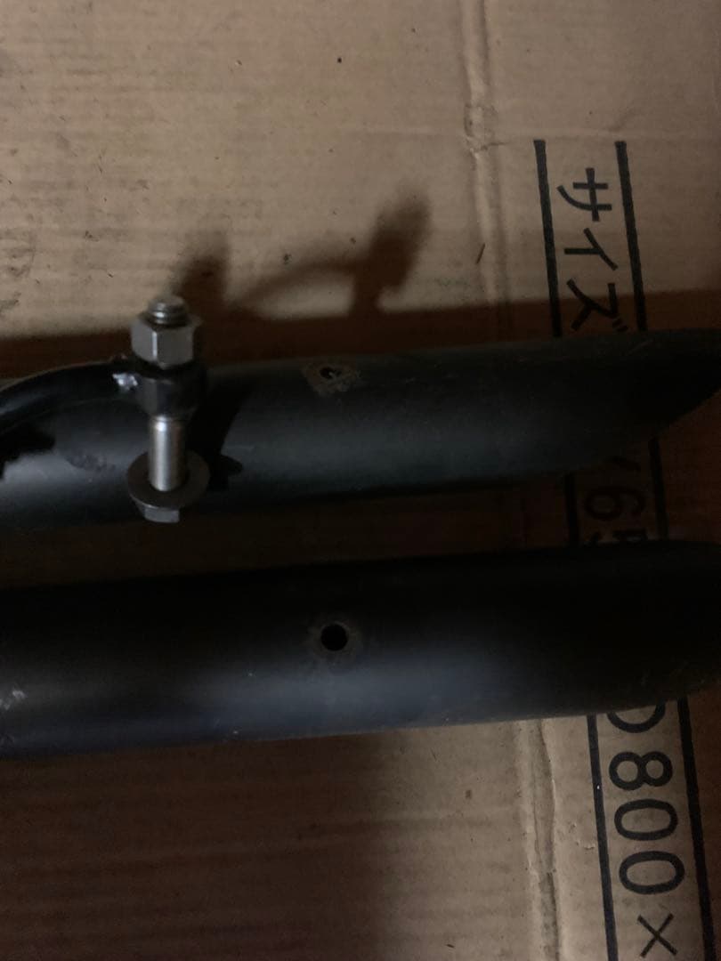 ショベル マフラー 4速フレーム ワンオフ