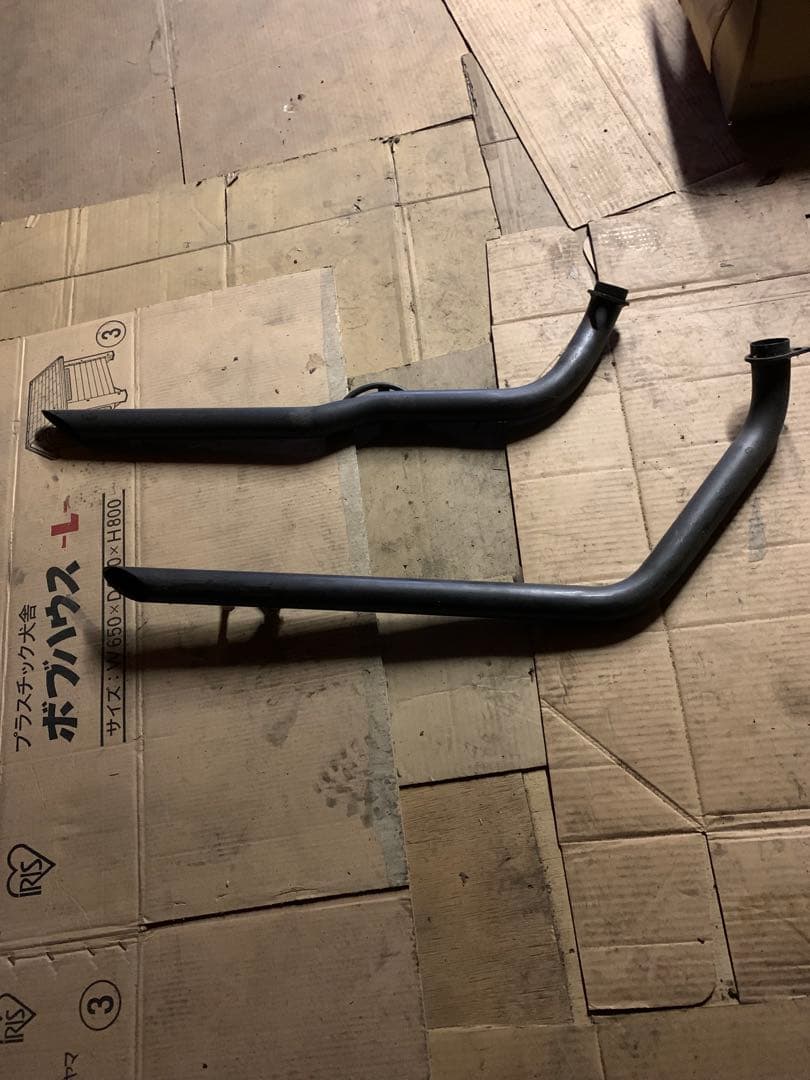 ショベル マフラー 4速フレーム ワンオフ