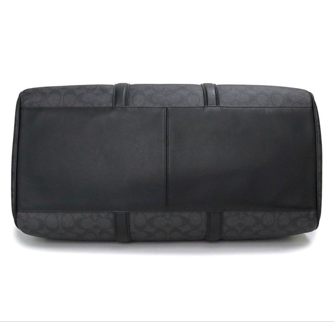 COACHコーチシグネチャーベンチュラーパッチボストンバッグ45cm