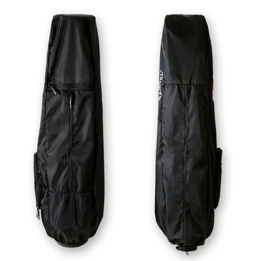 【新品・タグ付き】BANDEL ゴルフ キャディバッグ トラベルカバー 黒