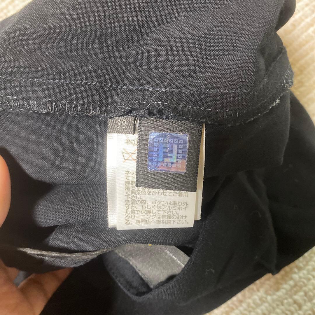 最終値下げ。FENDI ブラック フレアパンツ。38
