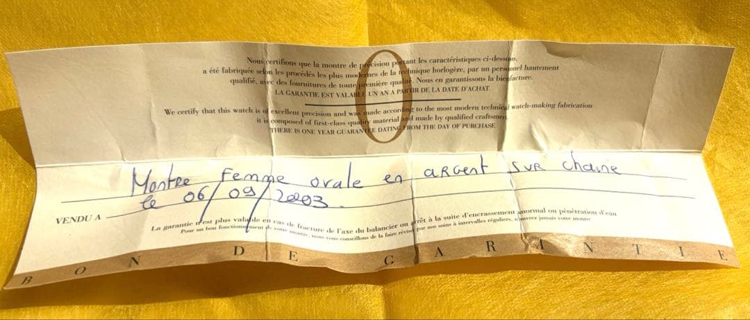 稼働品Obrey オブレイ シルバー ハンドメイド 腕時計 ギャランティ有