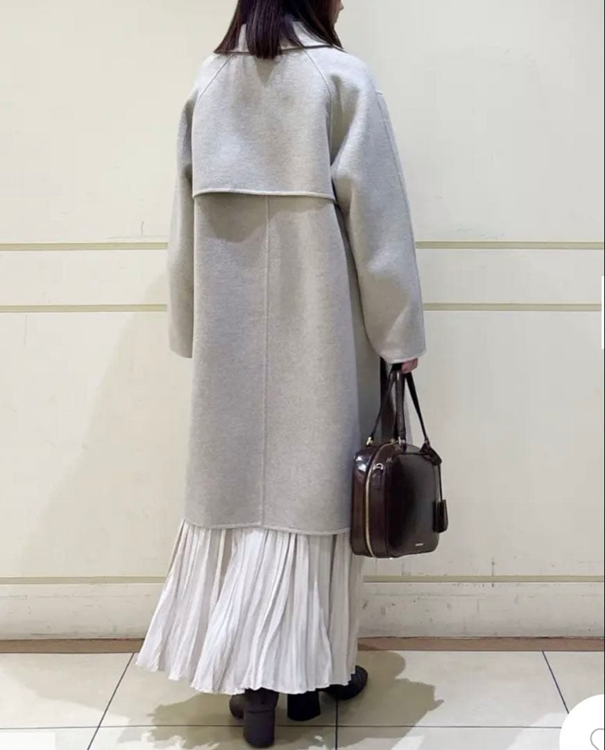 【新品・未使用品】23区MANTECOPure リバー チェスターコート　38号