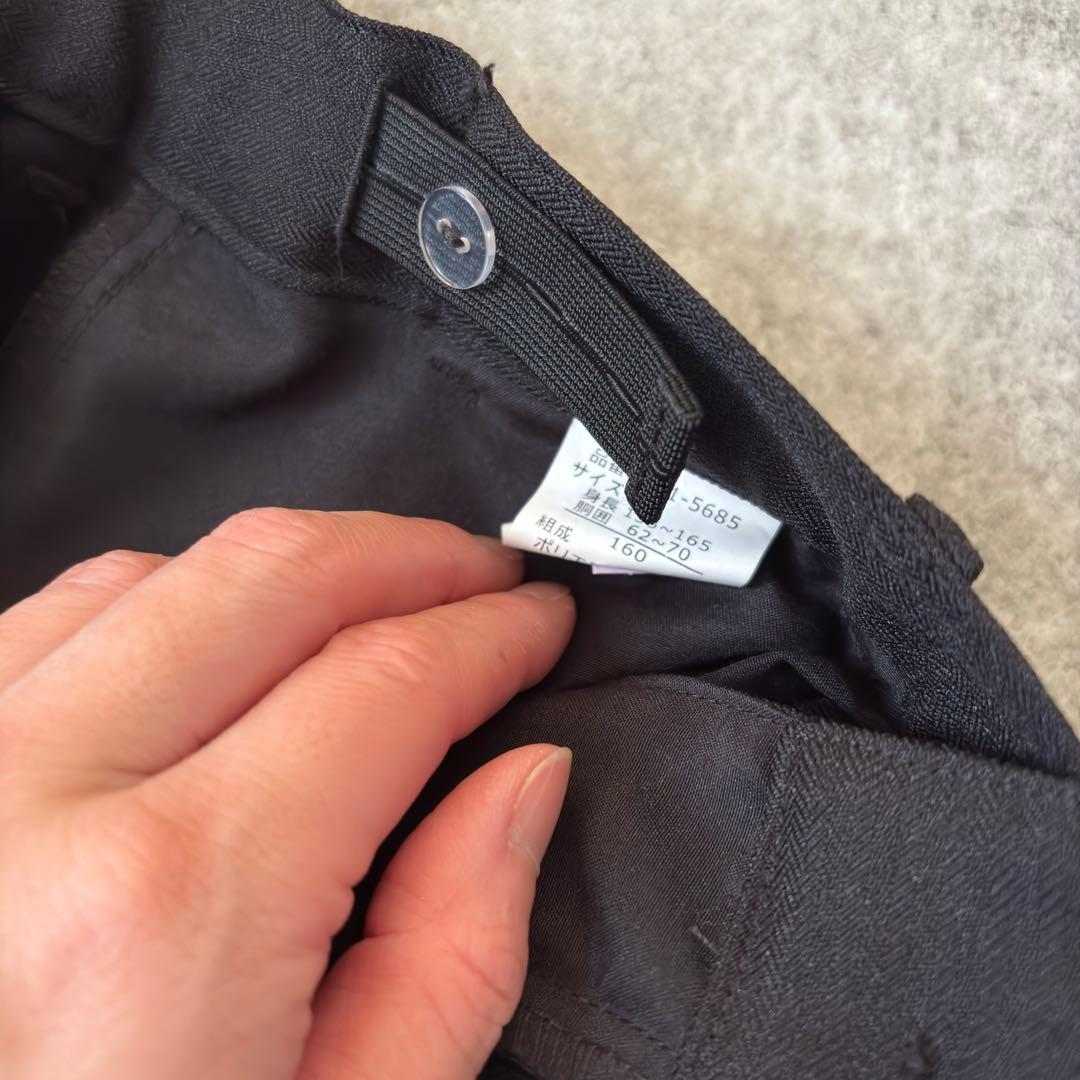 卒業式　スーツ　160 男の子　小学生 セットアップ　BEAMSDESIGN 黒