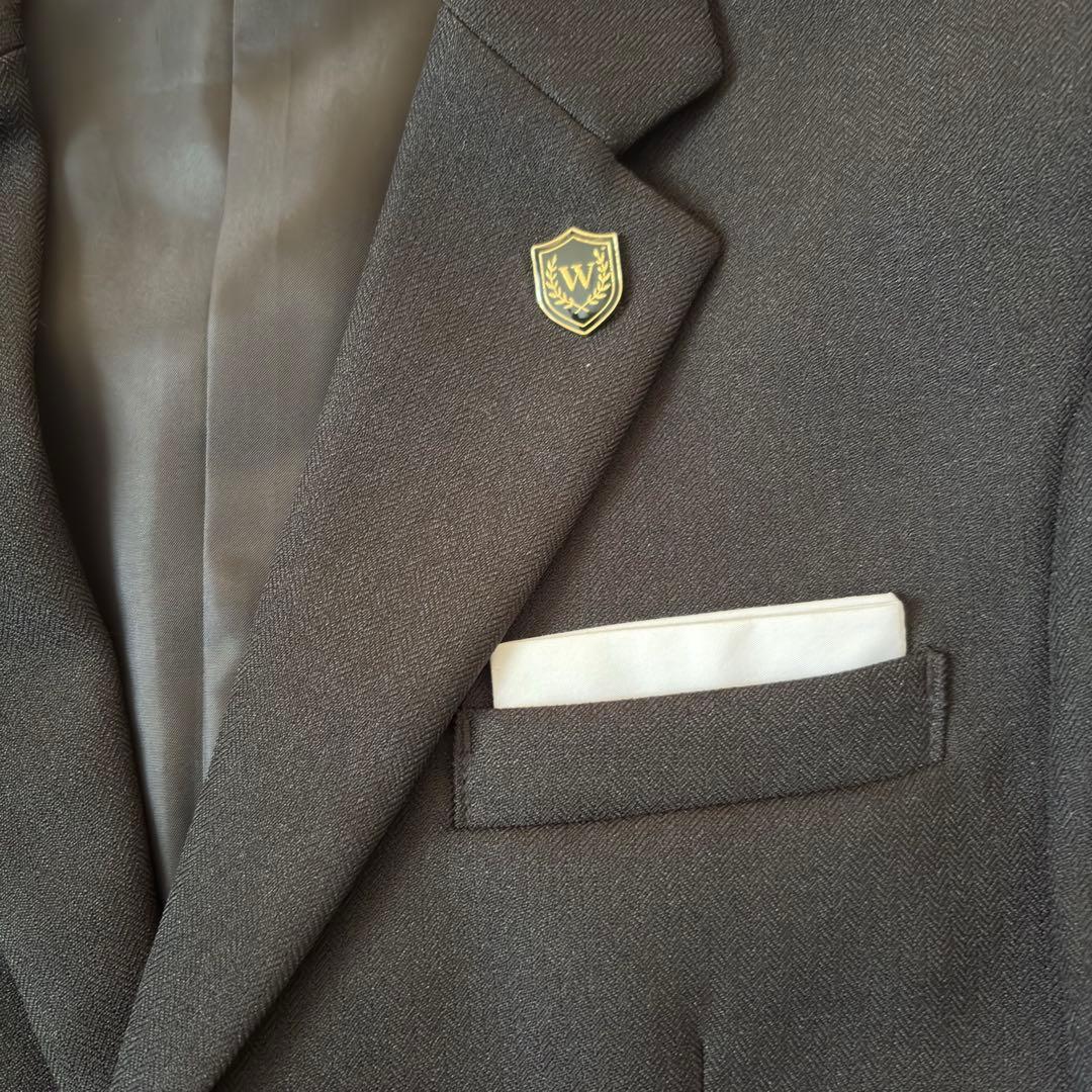 卒業式　スーツ　160 男の子　小学生 セットアップ　BEAMSDESIGN 黒