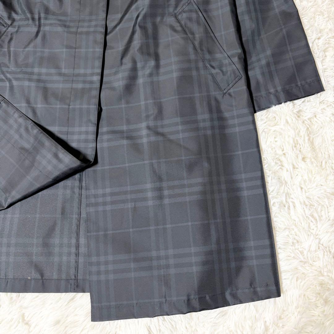 バーバリーロンドン ステンカラーコート ノバチェック 大きいサイズ 15号