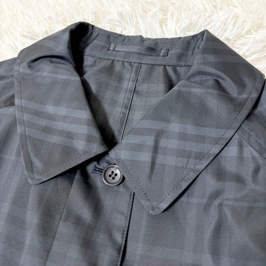 バーバリーロンドン ステンカラーコート ノバチェック 大きいサイズ 15号