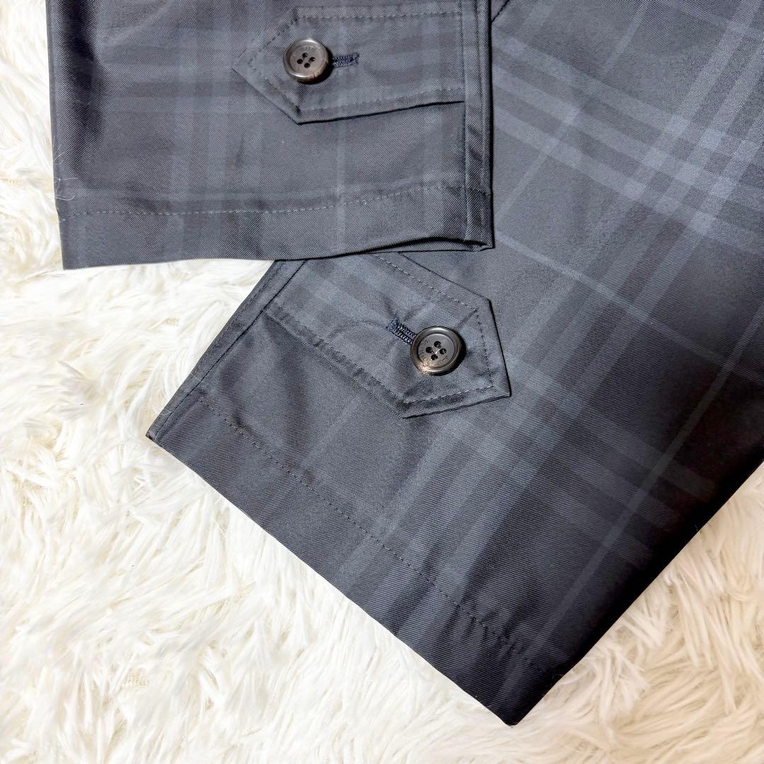 バーバリーロンドン ステンカラーコート ノバチェック 大きいサイズ 15号