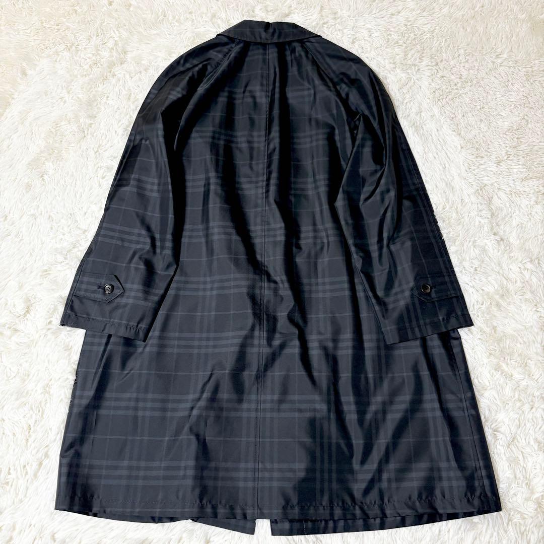 バーバリーロンドン ステンカラーコート ノバチェック 大きいサイズ 15号