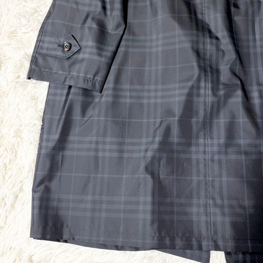 バーバリーロンドン ステンカラーコート ノバチェック 大きいサイズ 15号