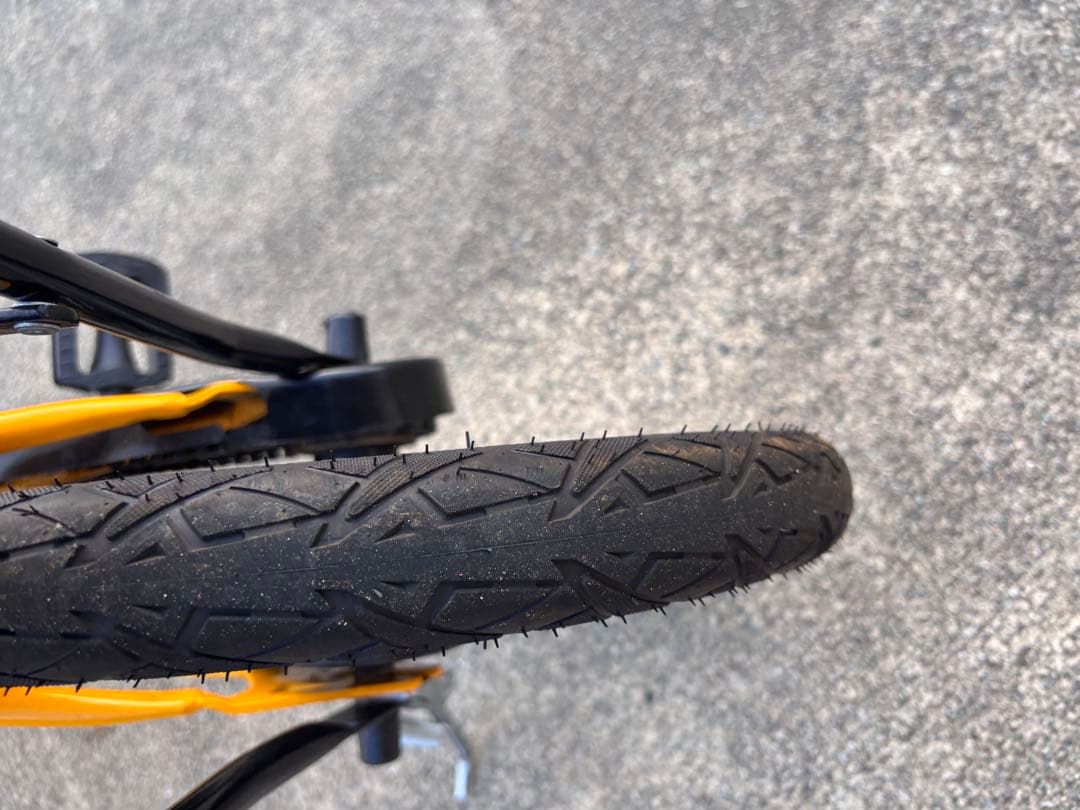 HUMMER 幼児用自転車 イエロー 補助輪 アシストバー付き