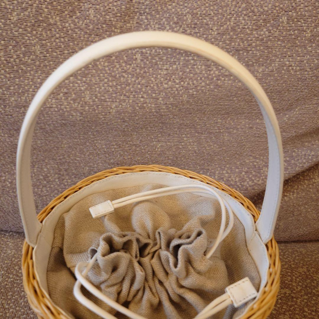 Capaf　イタリア製ワンハンドルバスケット