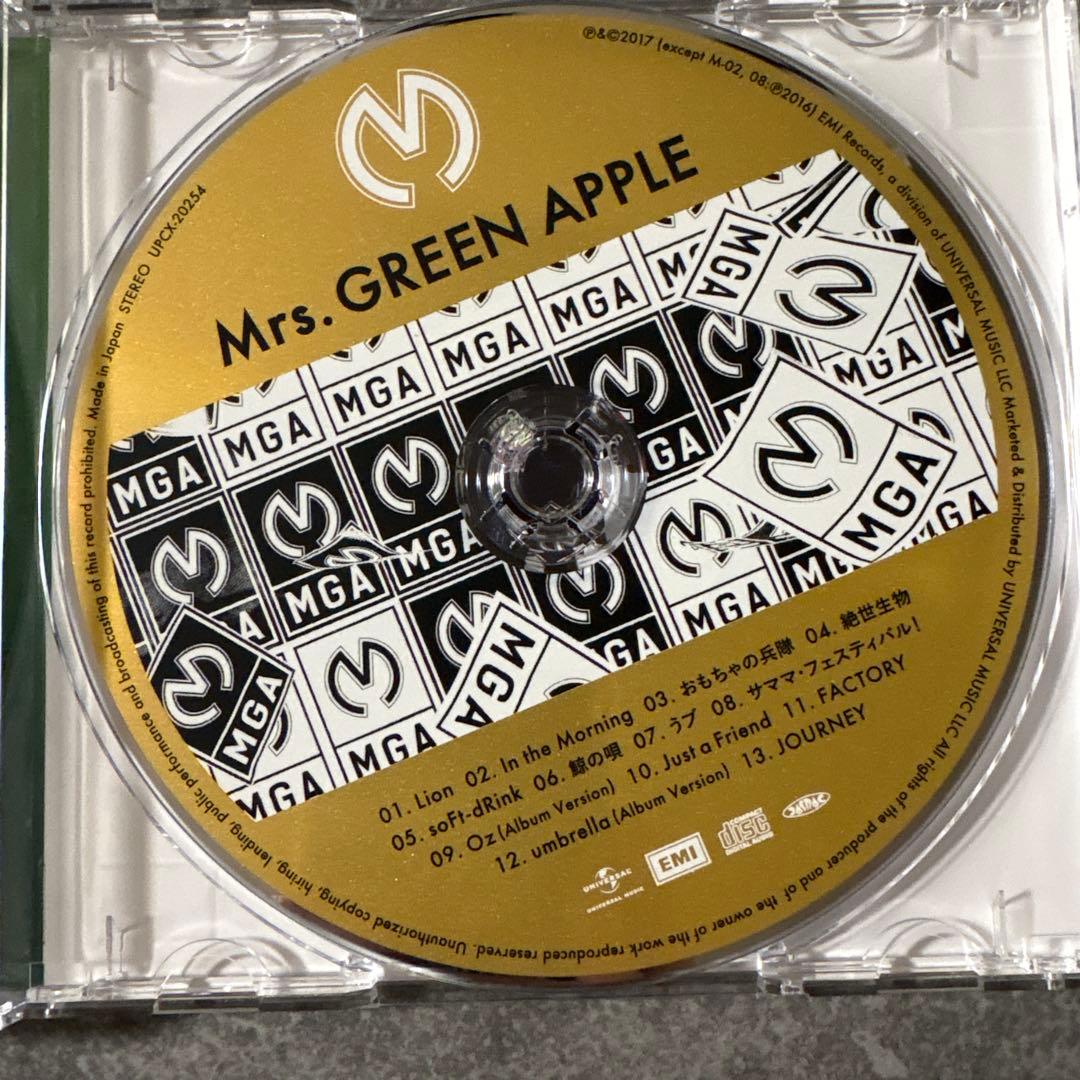 【完全生産限定盤】Mrs. GREEN APPLE 2nd フルアルバム