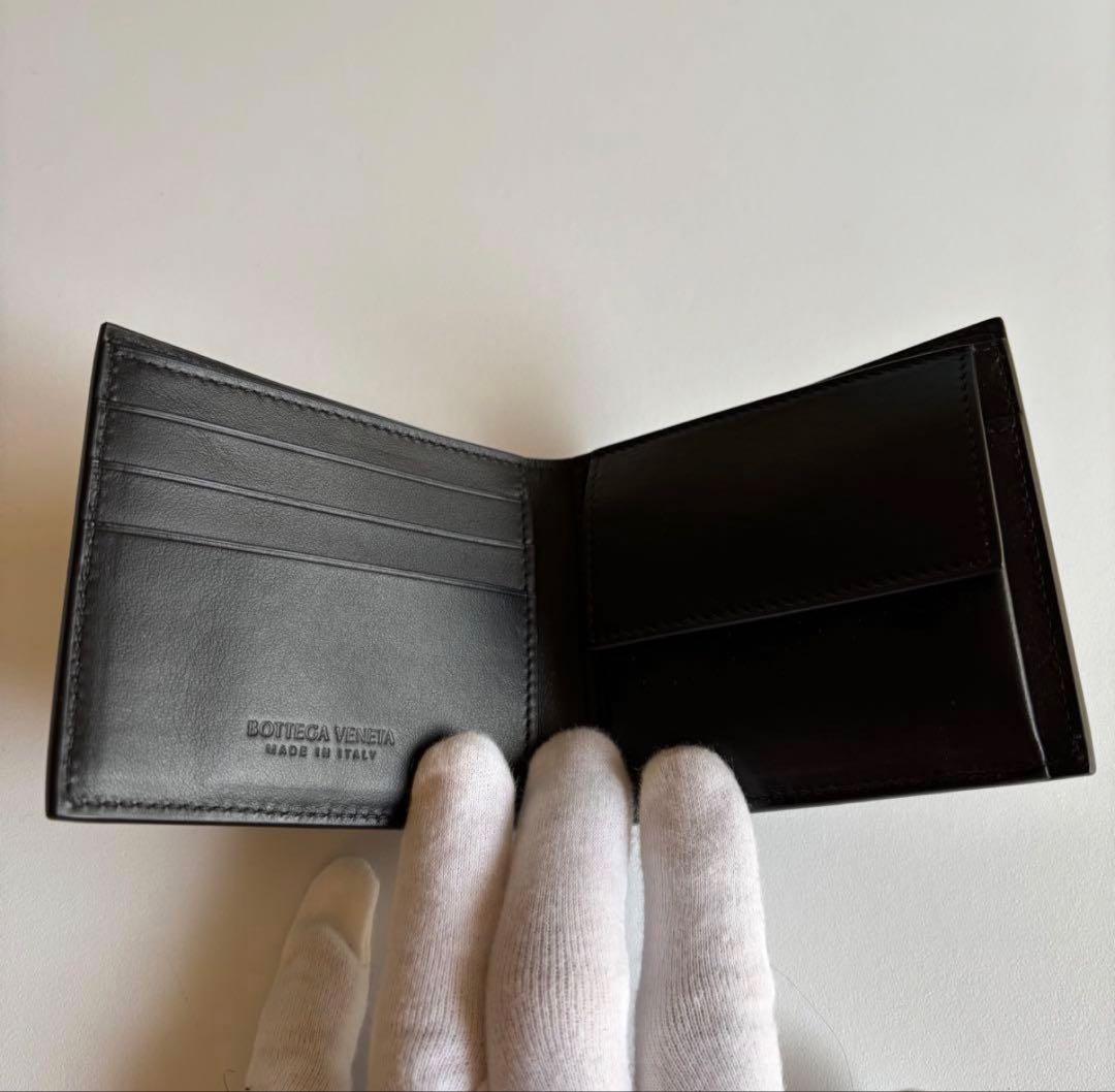 【新品】ボッテガヴェネタ　折り財布 イントレチャート カセット パース付き