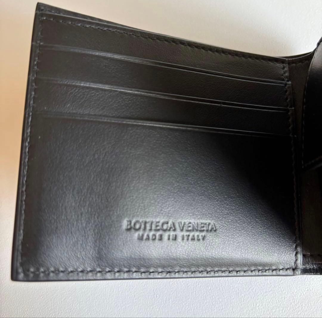 【新品】ボッテガヴェネタ　折り財布 イントレチャート カセット パース付き
