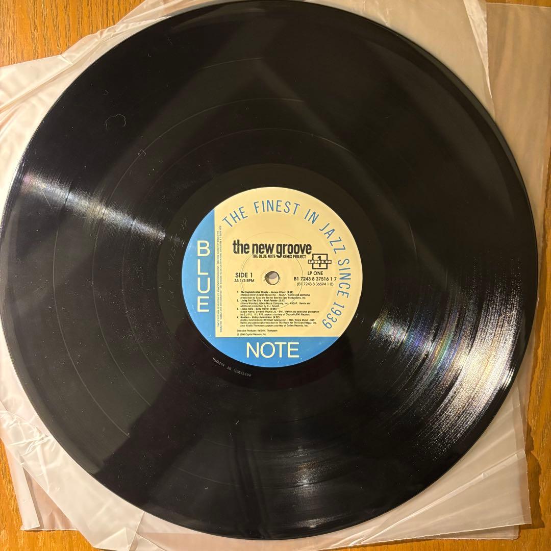 THE NEW GROOVE / BLUE NOTE REMIX US正規LP