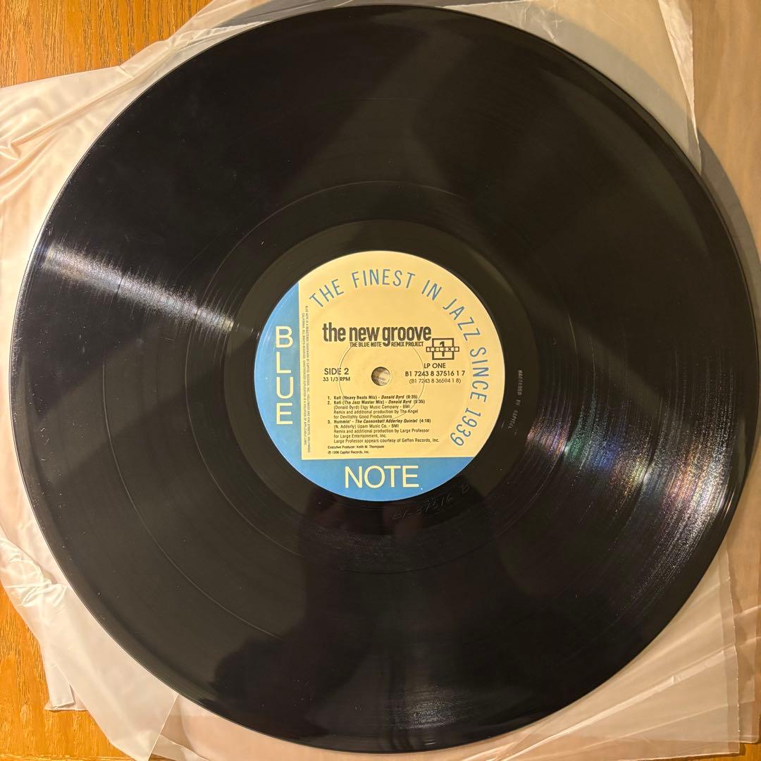 THE NEW GROOVE / BLUE NOTE REMIX US正規LP