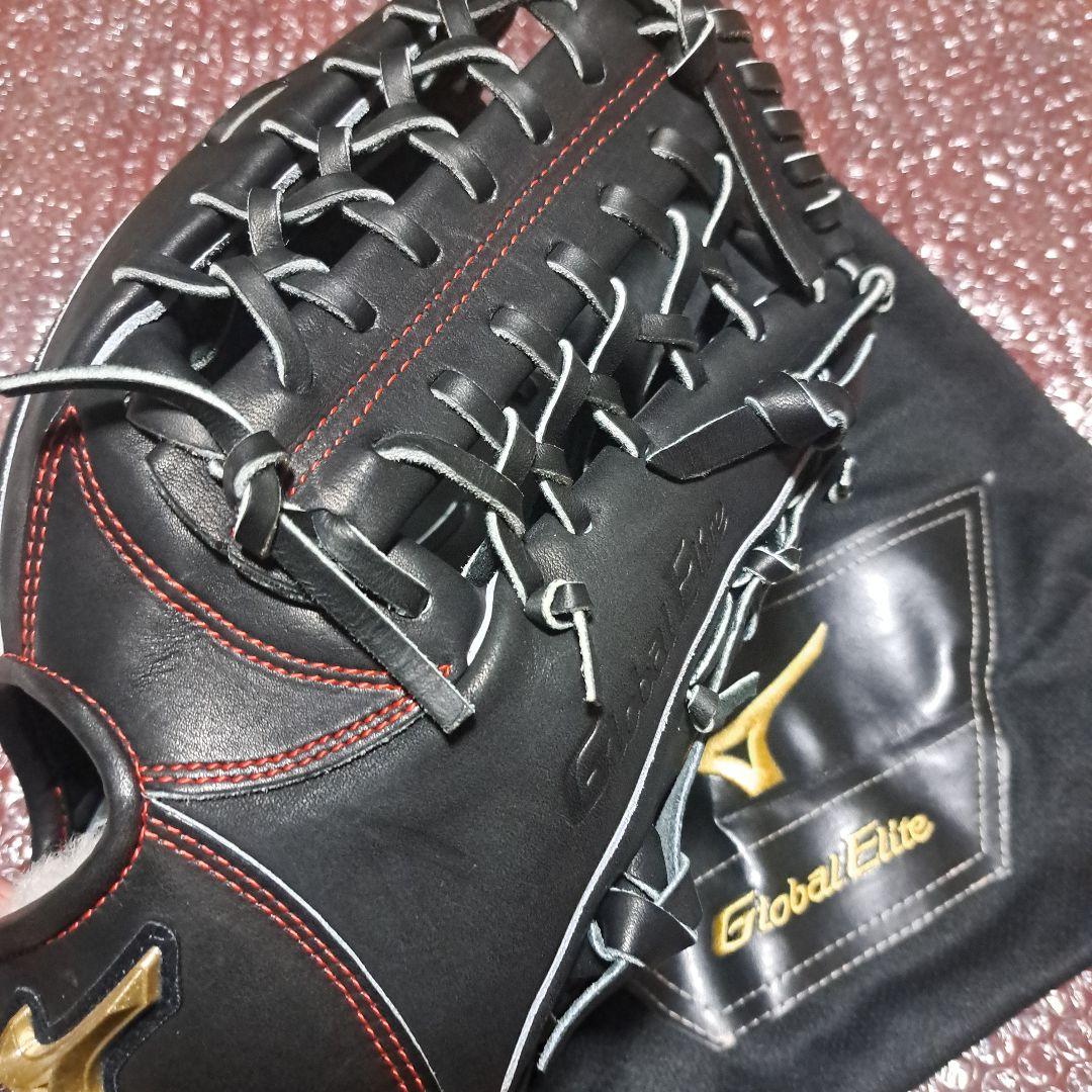 タグ付き未使用　硬式グローブ ミズノ黒