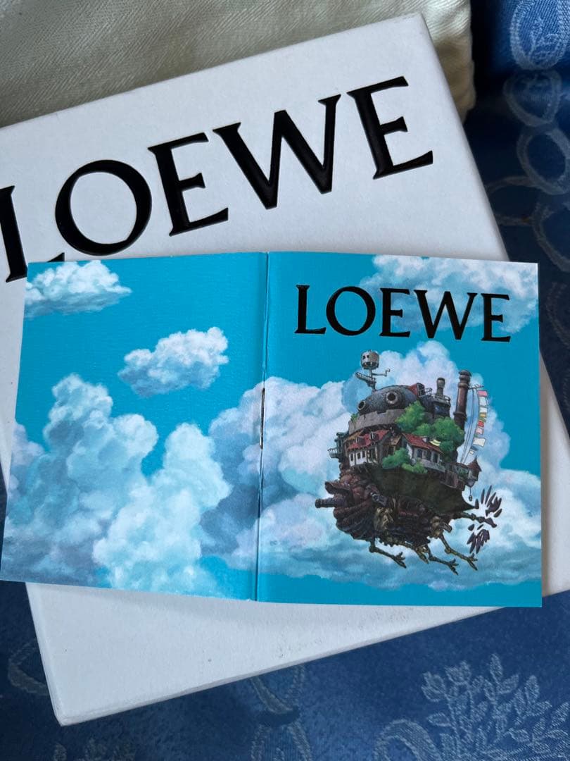 LOEWE ロエベ　ジブリ　ハウルの動く城　カードホルダー　マルクル