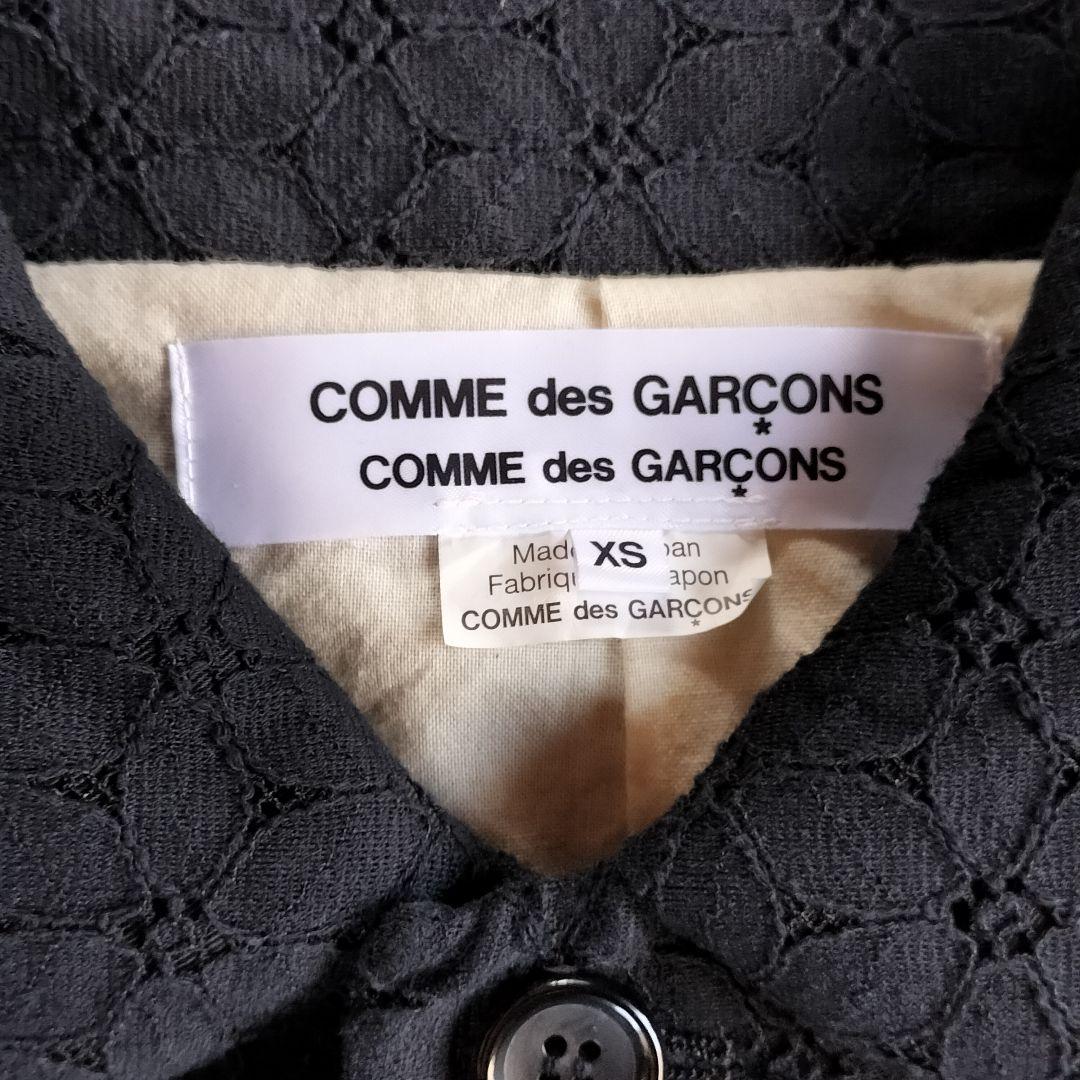 コムデギャルソン コムコム 花柄デザイン ジャケット